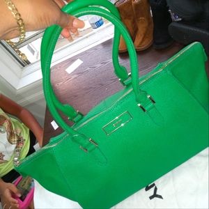 HANDBAG DKNY GREEN
